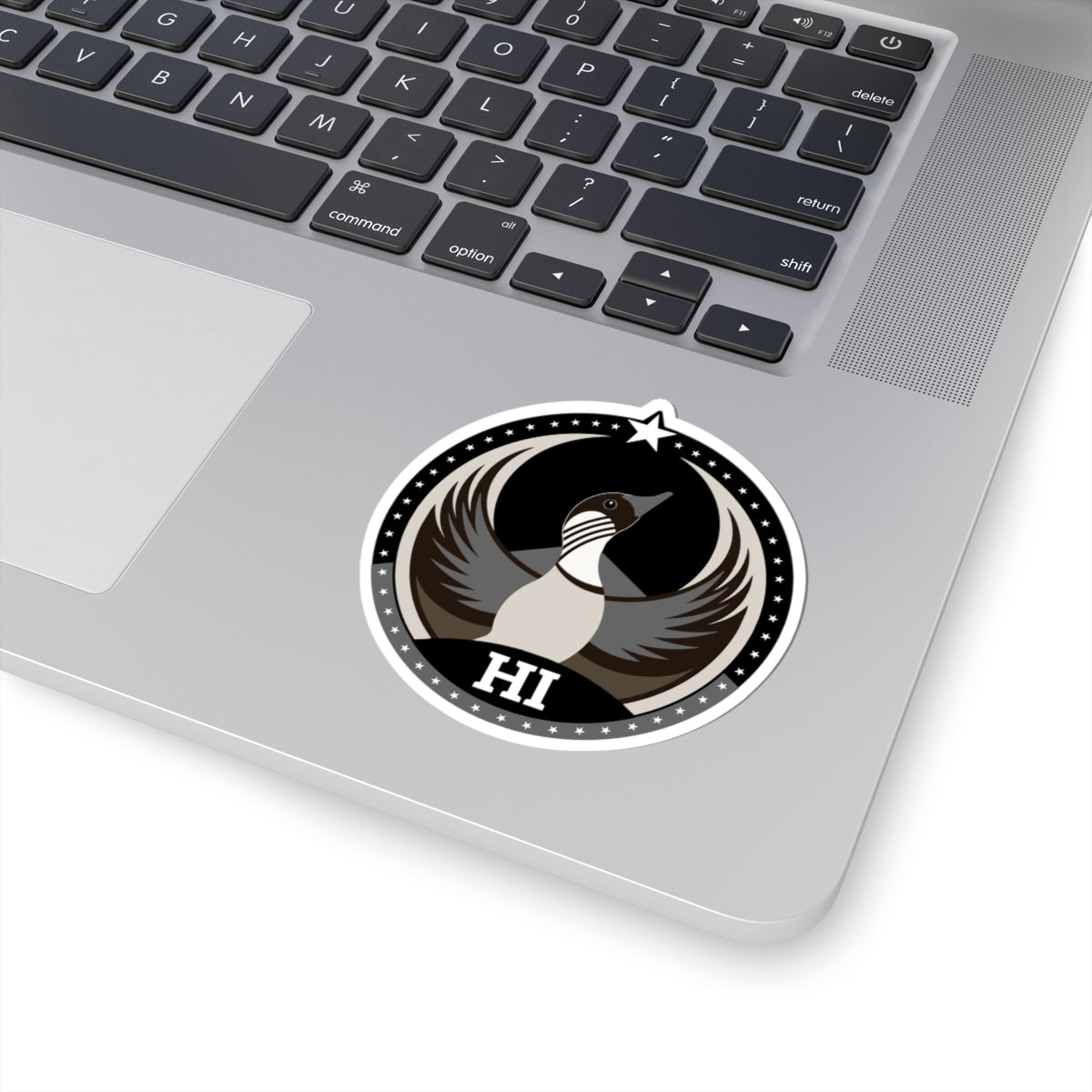 Hawaii Nēnē Dark Kiss-Cut Sticker | Bird Rebels HI Community Pride Decal