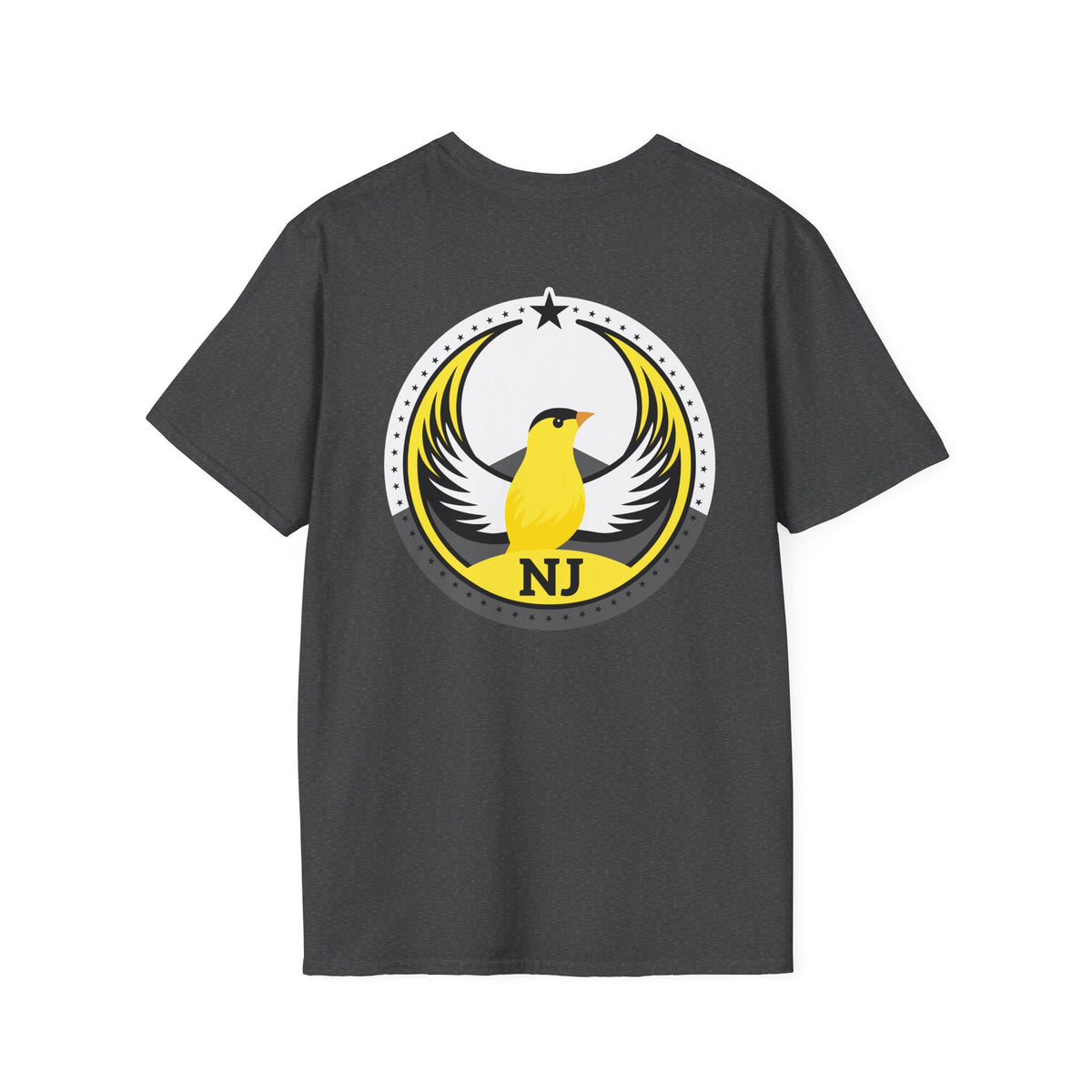 Bird Rebels Softstyle T-Shirt – NJ – Light