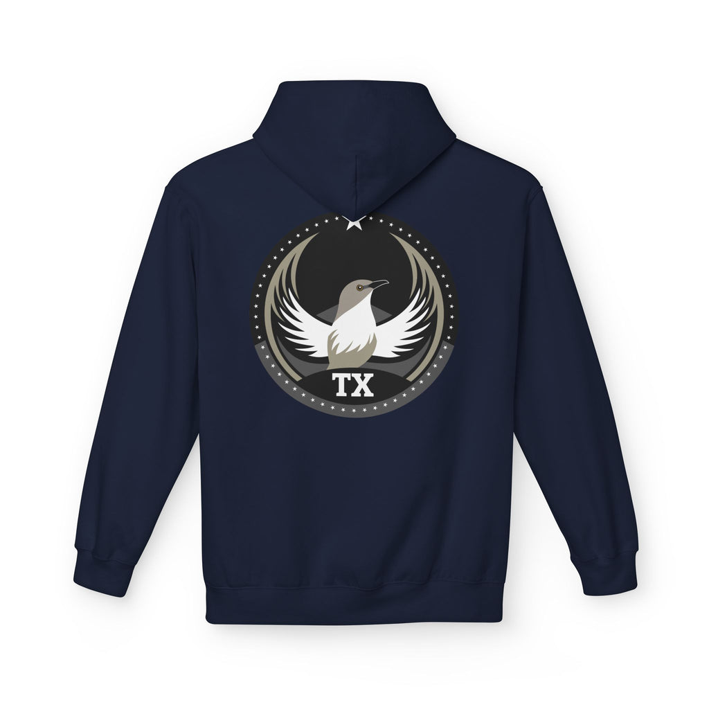 Bird Rebels Midweight Softstyle Fleece Hoodie – TX – Dark