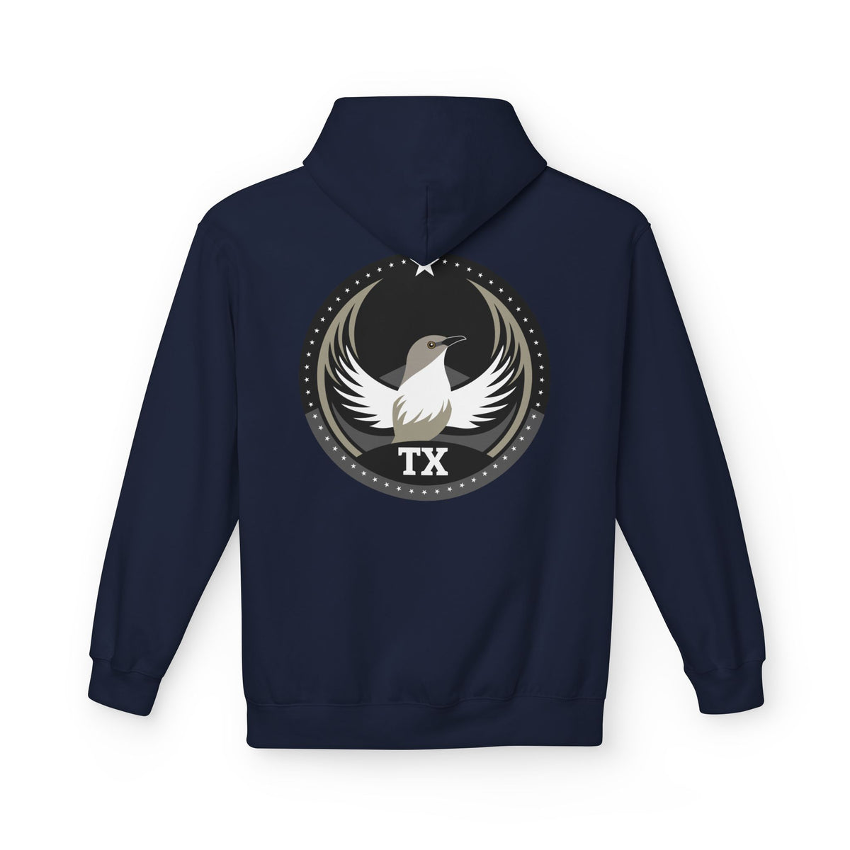 Bird Rebels Midweight Softstyle Fleece Hoodie – TX – Dark