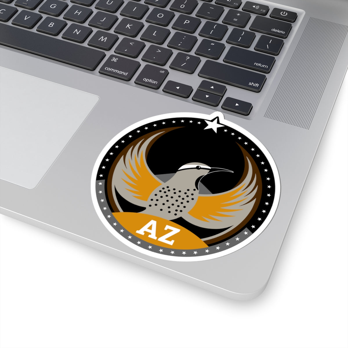 Arizona Cactus Wren Dark Kiss-Cut Sticker | Bird Rebels AZ Community Pride Decal