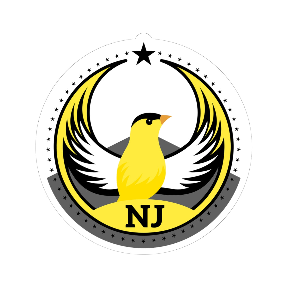 Bird Rebels Kiss-Cut Stickers – NJ – Light