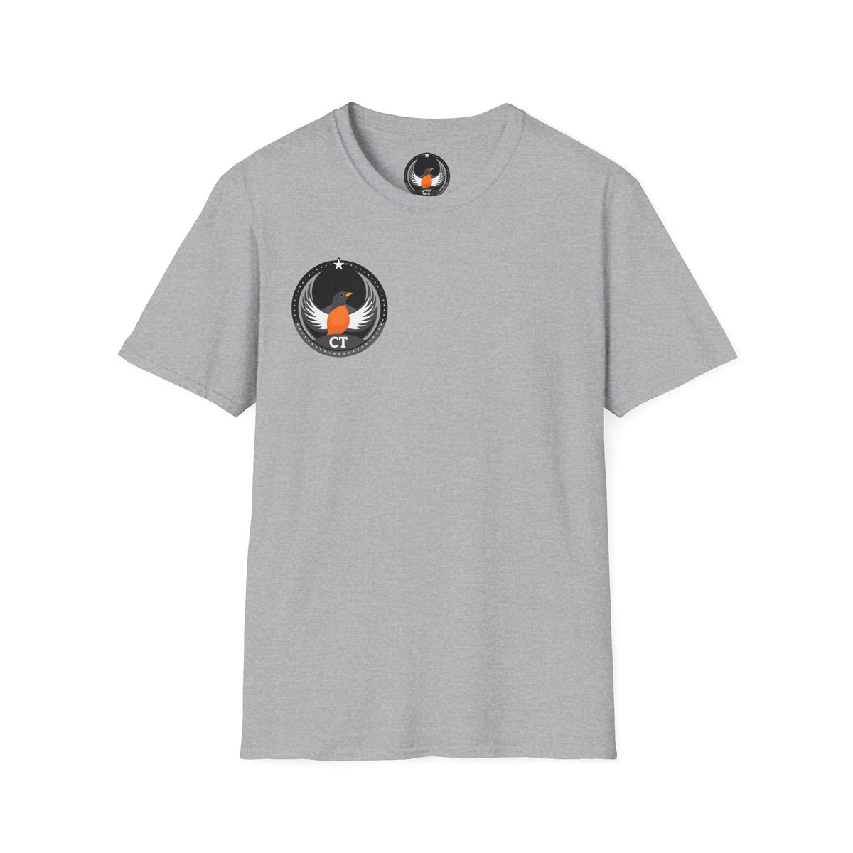 Bird Rebels Softstyle T-Shirt – CT – Dark