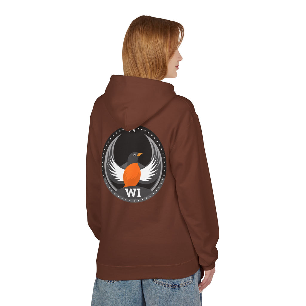 Bird Rebels Midweight Softstyle Fleece Hoodie – WI – Dark