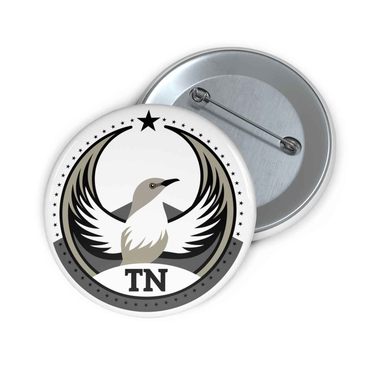 Bird Rebels Pin Button – TN – Light
