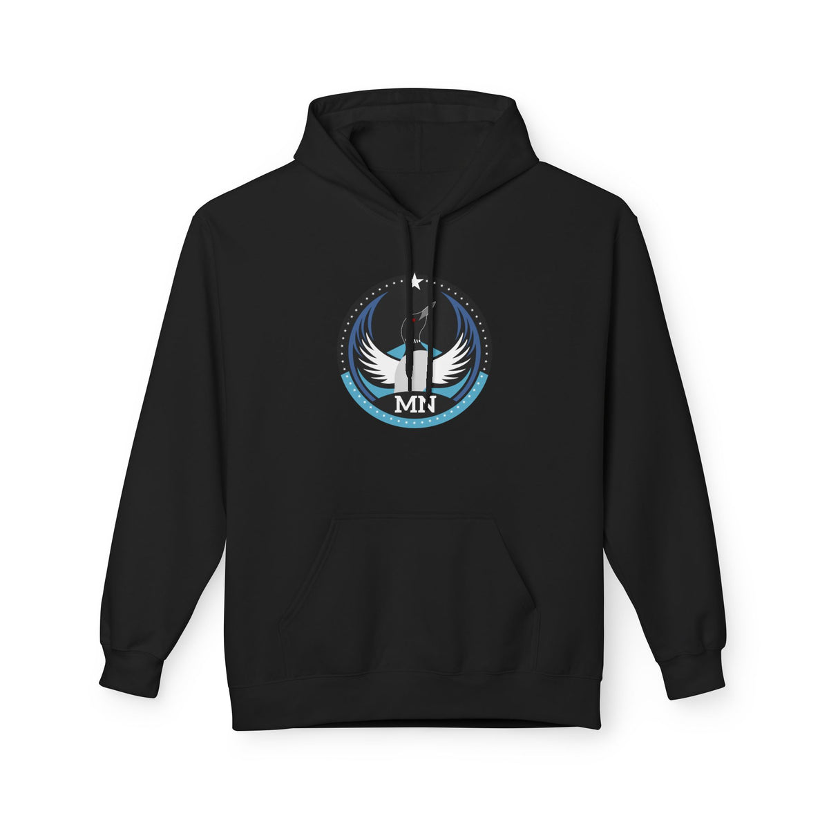 Bird Rebels Midweight Softstyle Fleece Hoodie – MN – Dark