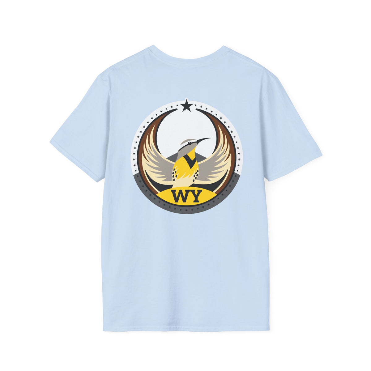 Bird Rebels Softstyle T-Shirt – WY – Light