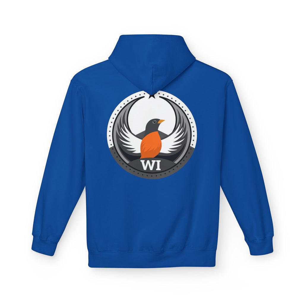 Bird Rebels Midweight Softstyle Fleece Hoodie – WI – Light