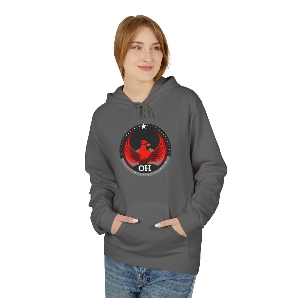 Bird Rebels Midweight Softstyle Fleece Hoodie – OH – Dark