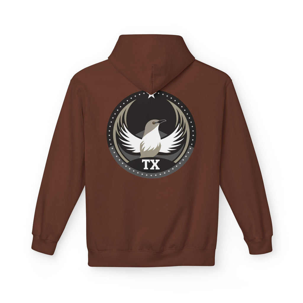 Bird Rebels Midweight Softstyle Fleece Hoodie – TX – Dark