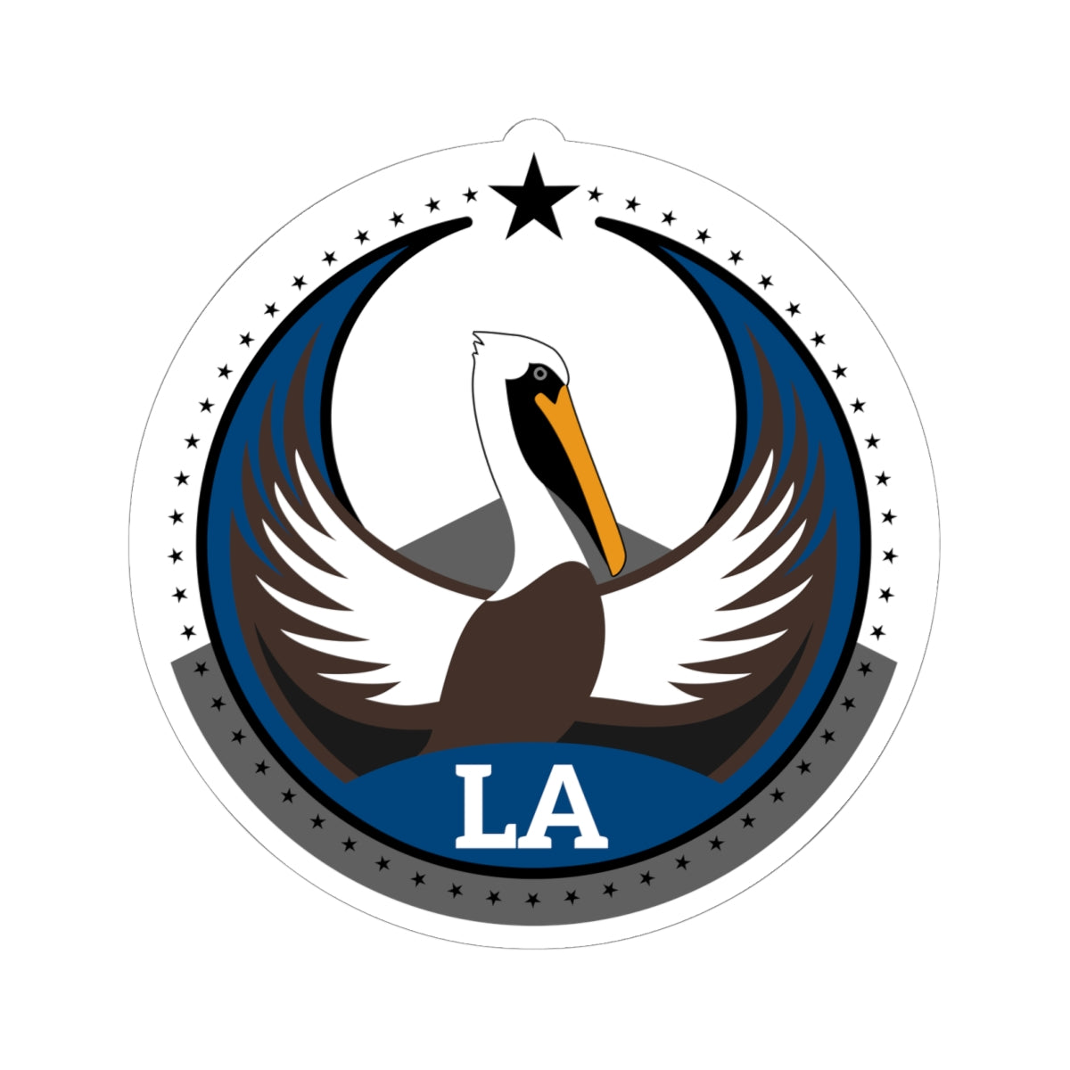 Bird Rebels Kiss-Cut Stickers – LA – Light