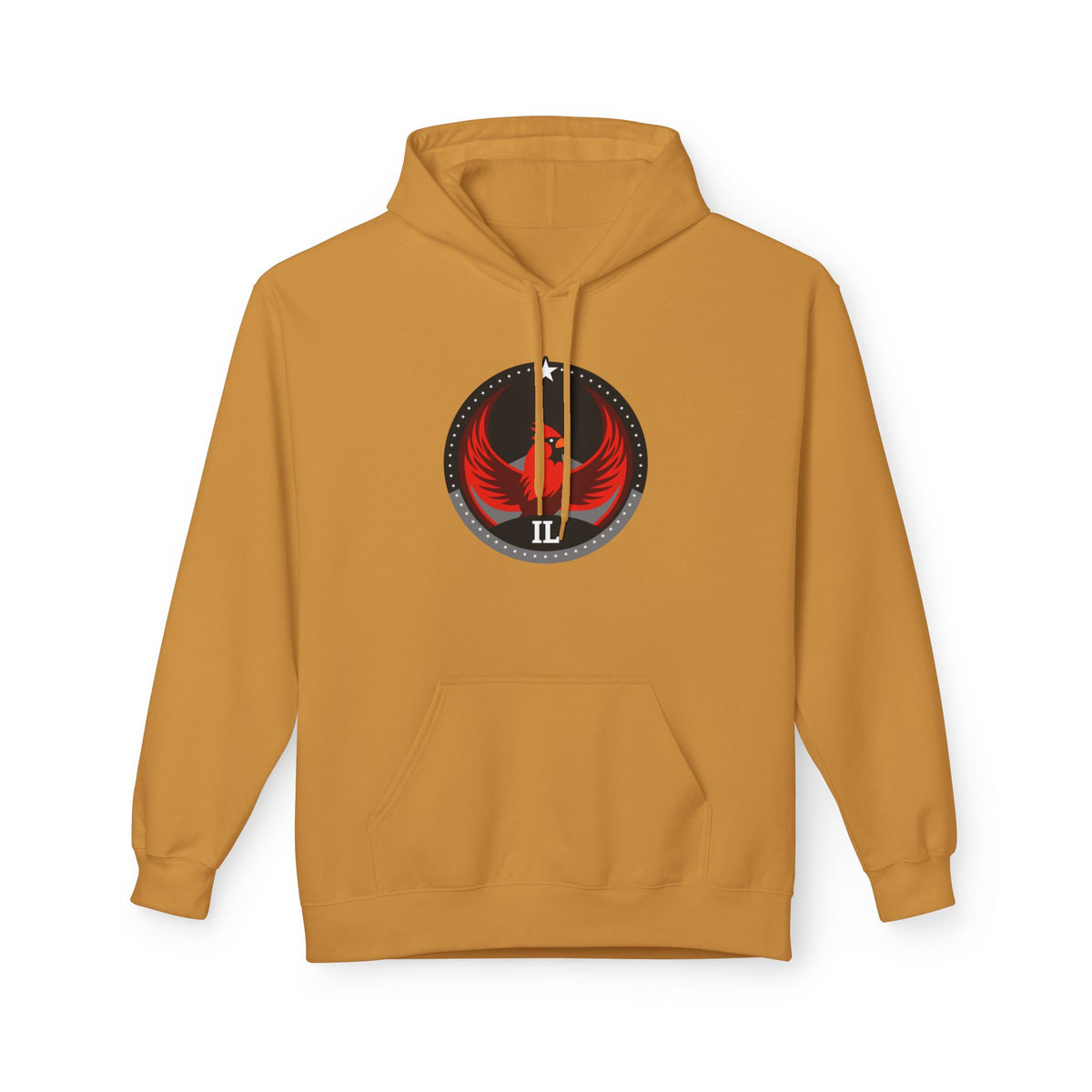 Bird Rebels Midweight Softstyle Fleece Hoodie – IL – Dark
