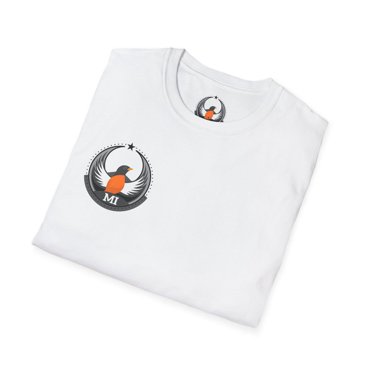 Bird Rebels Softstyle T-Shirt – MI – Light