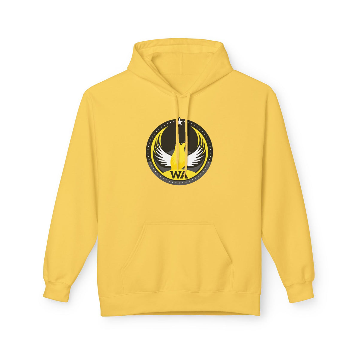 Bird Rebels Midweight Softstyle Fleece Hoodie – WA – Willow Goldfinch – Dark