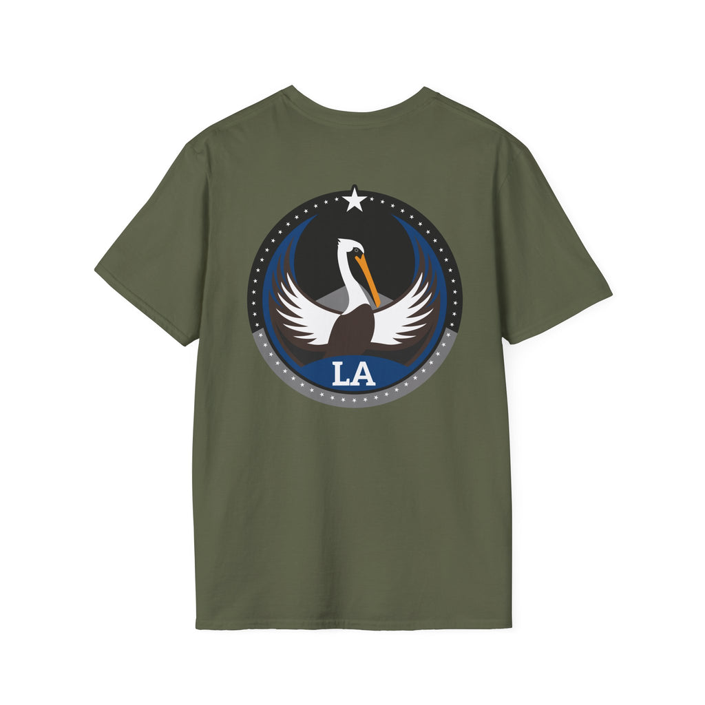 Bird Rebels Softstyle T-Shirt – LA – Dark