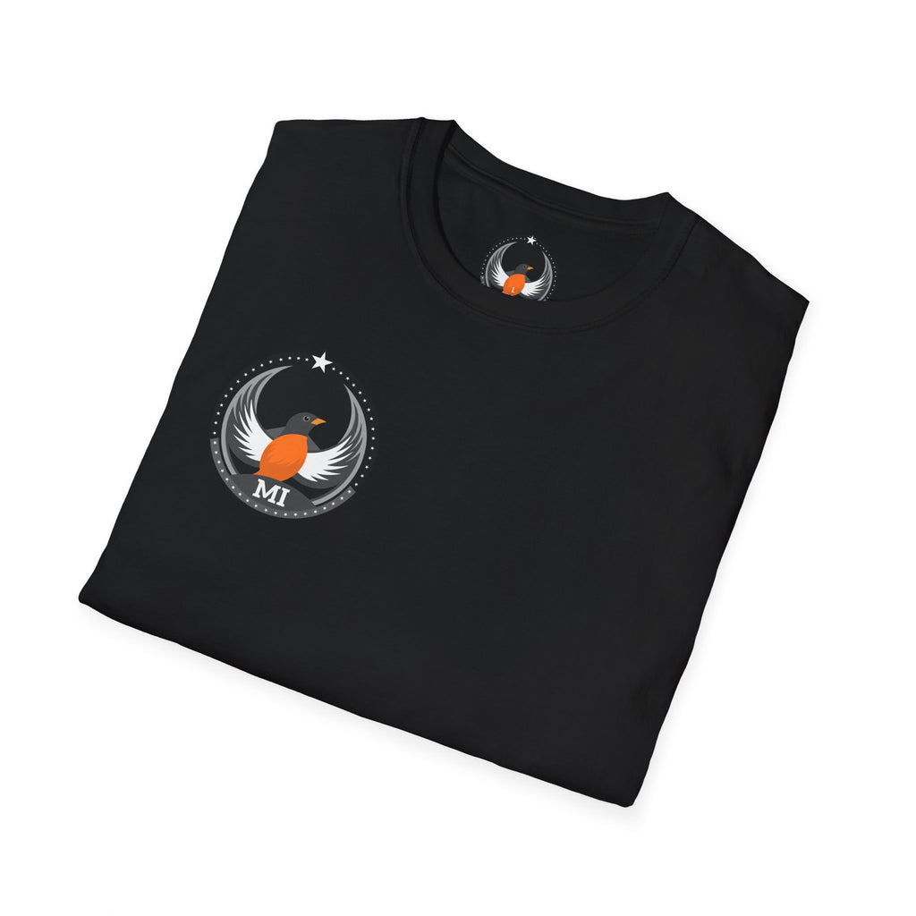 Bird Rebels Softstyle T-Shirt – MI – Dark
