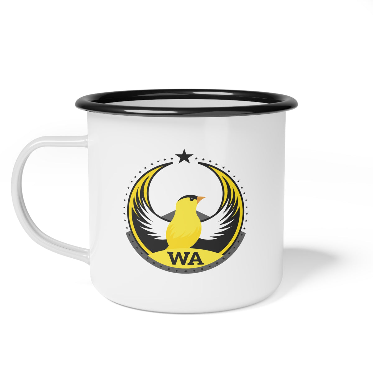 Bird Rebels Enamel Camp Cup – WA – Light