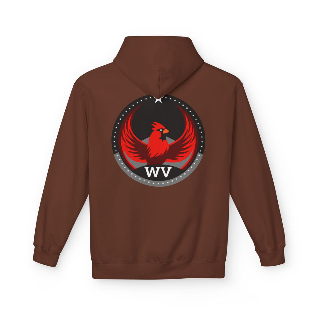 Bird Rebels Midweight Softstyle Fleece Hoodie – WV – Dark