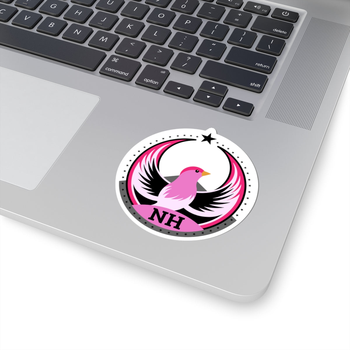 New Hampshire Purple Finch Light Kiss-Cut Sticker | Bird Rebels NH Community Pride Decal
