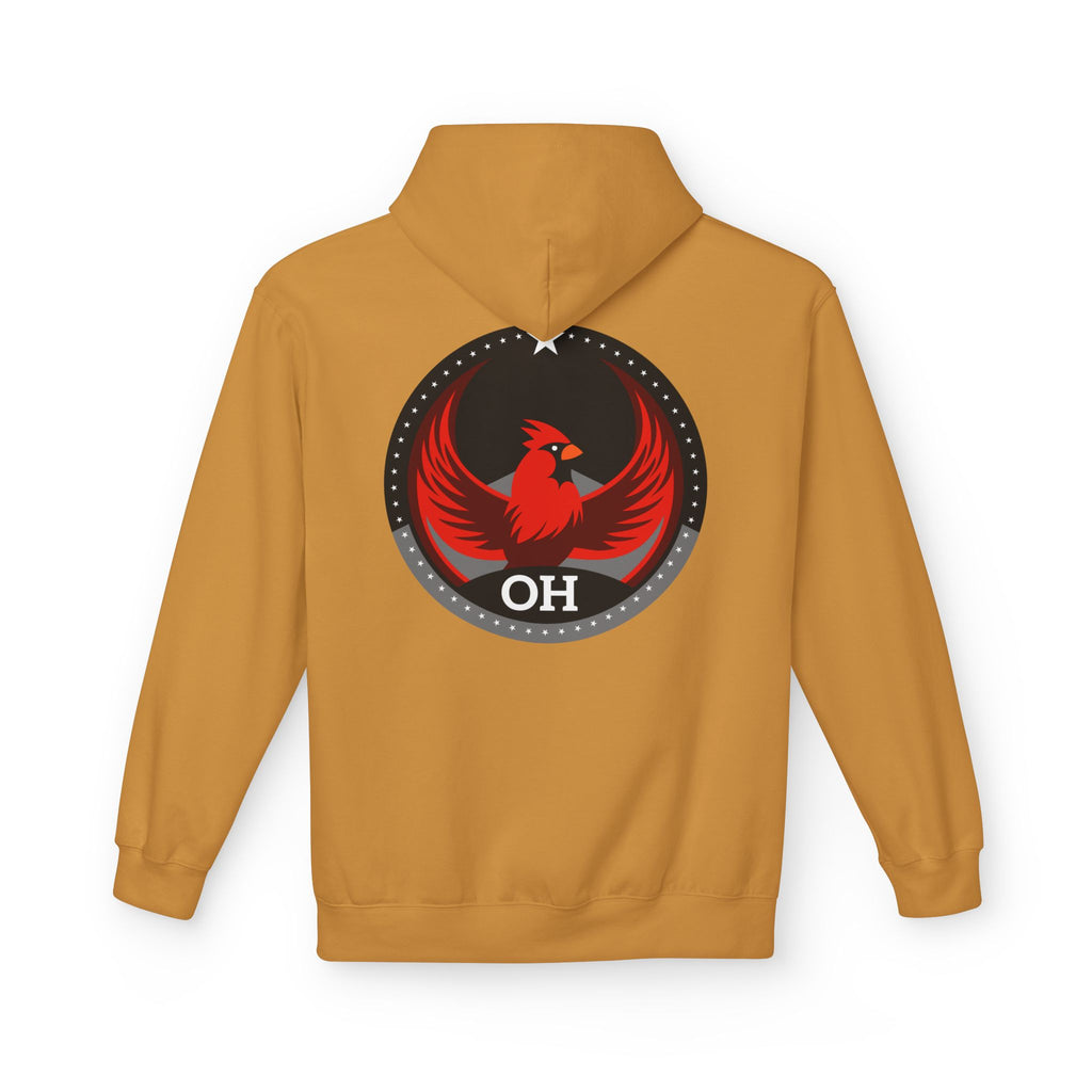 Bird Rebels Midweight Softstyle Fleece Hoodie – OH – Dark
