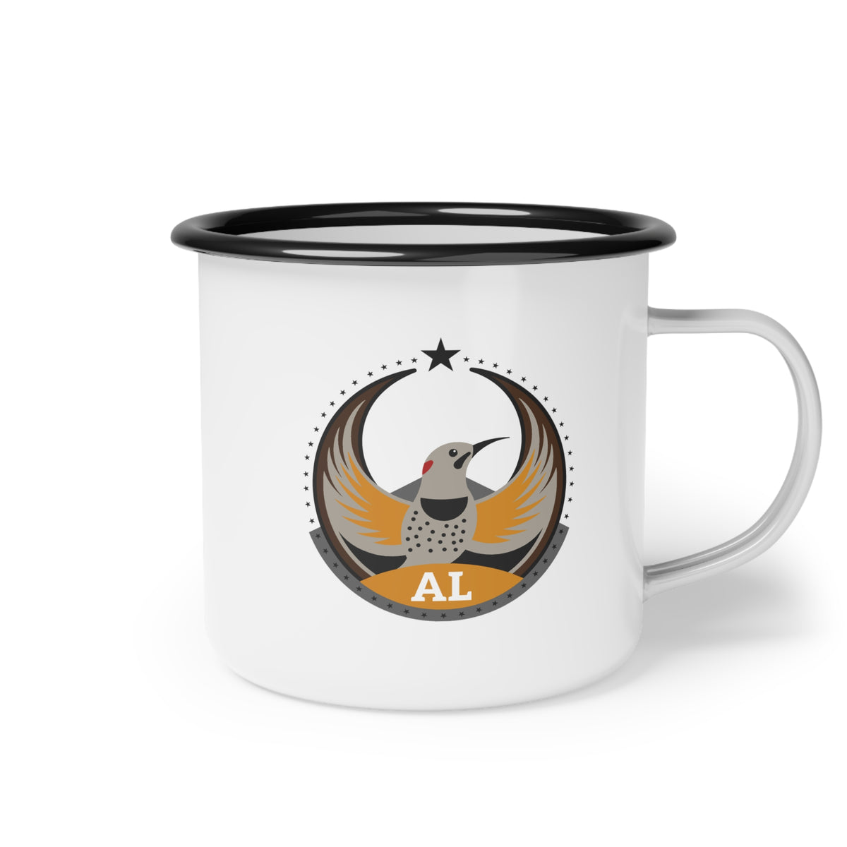 Bird Rebels Enamel Camp Cup – AL – Light