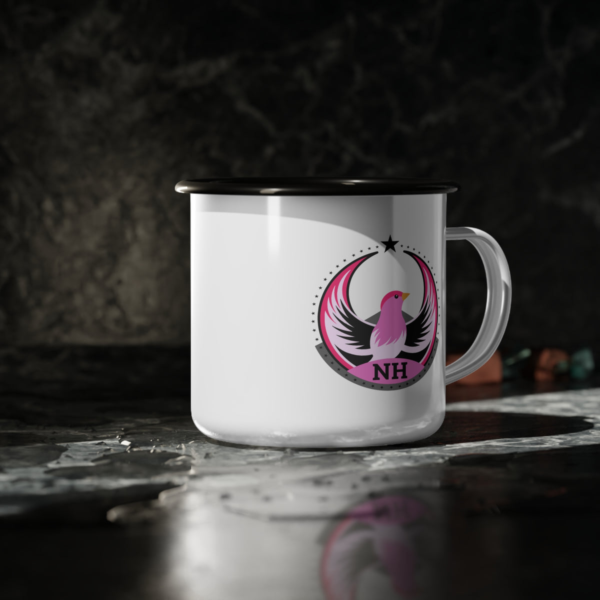 Bird Rebels Enamel Camp Cup – NH – Light