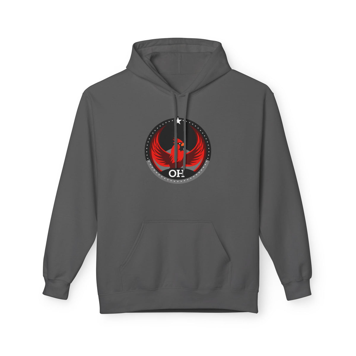 Bird Rebels Midweight Softstyle Fleece Hoodie – OH – Dark