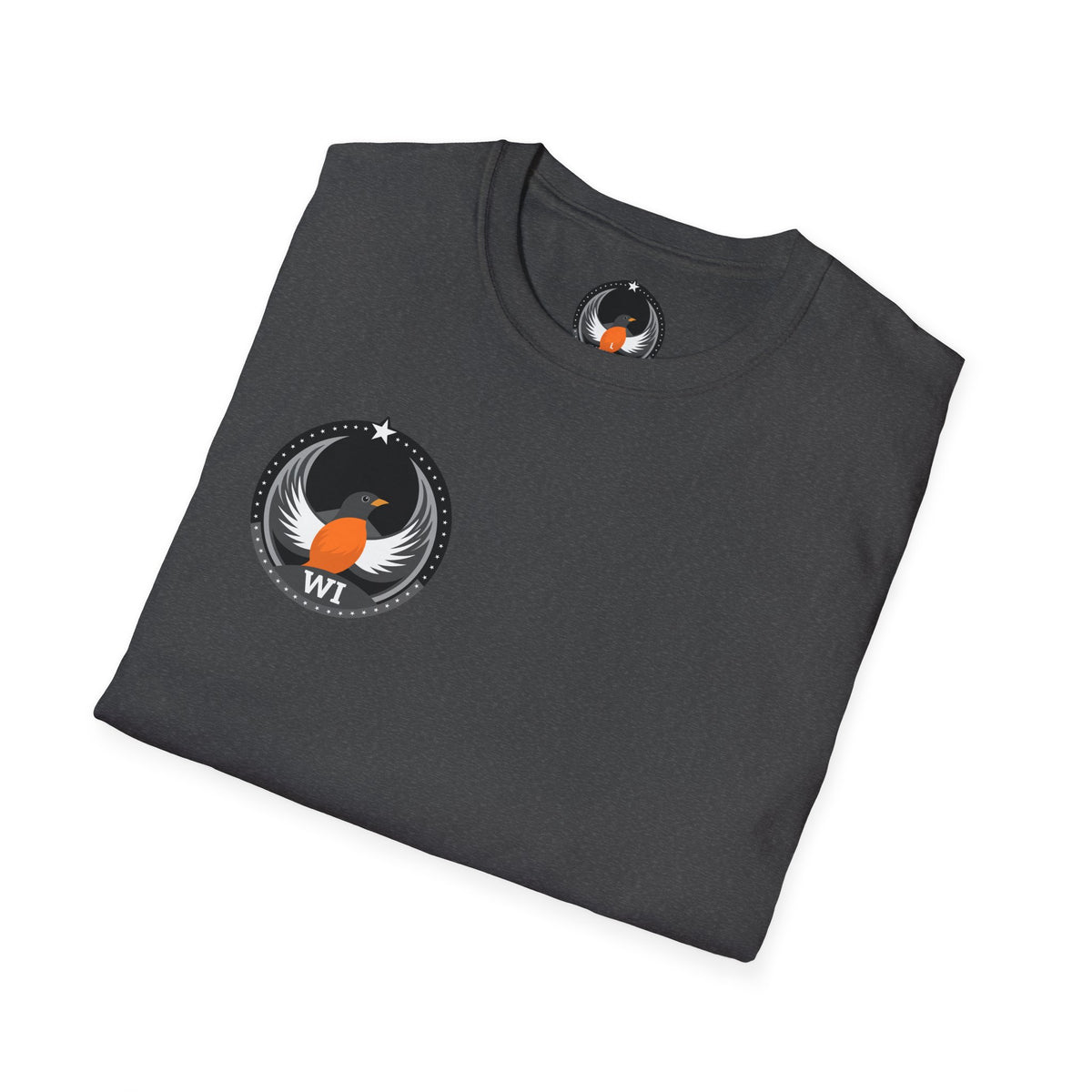 Bird Rebels Softstyle T-Shirt – WI – Dark