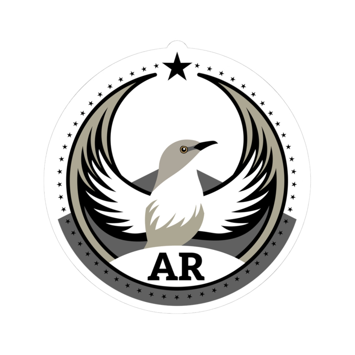Bird Rebels Kiss-Cut Stickers – AR – Light