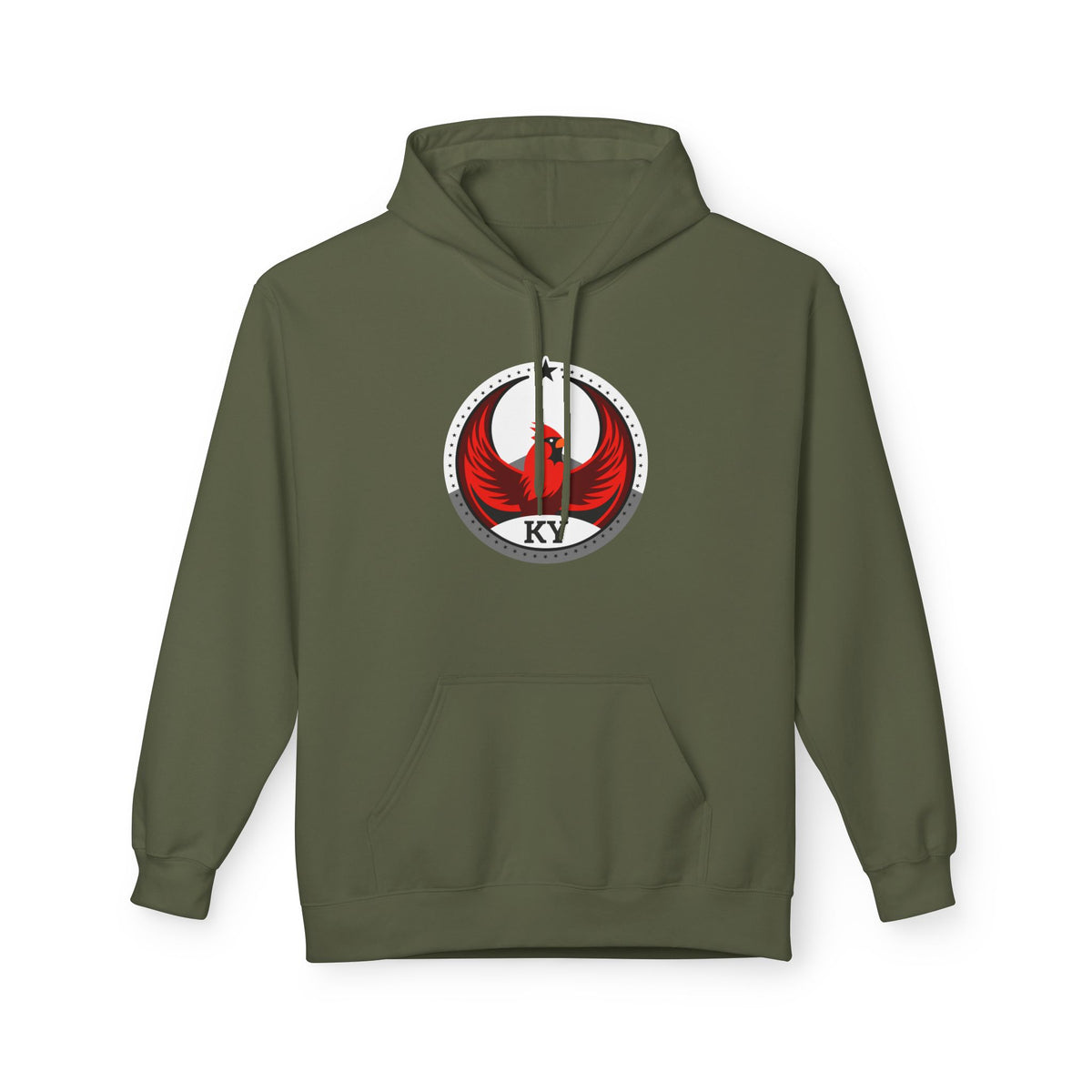 Bird Rebels Midweight Softstyle Fleece Hoodie – KY – Light