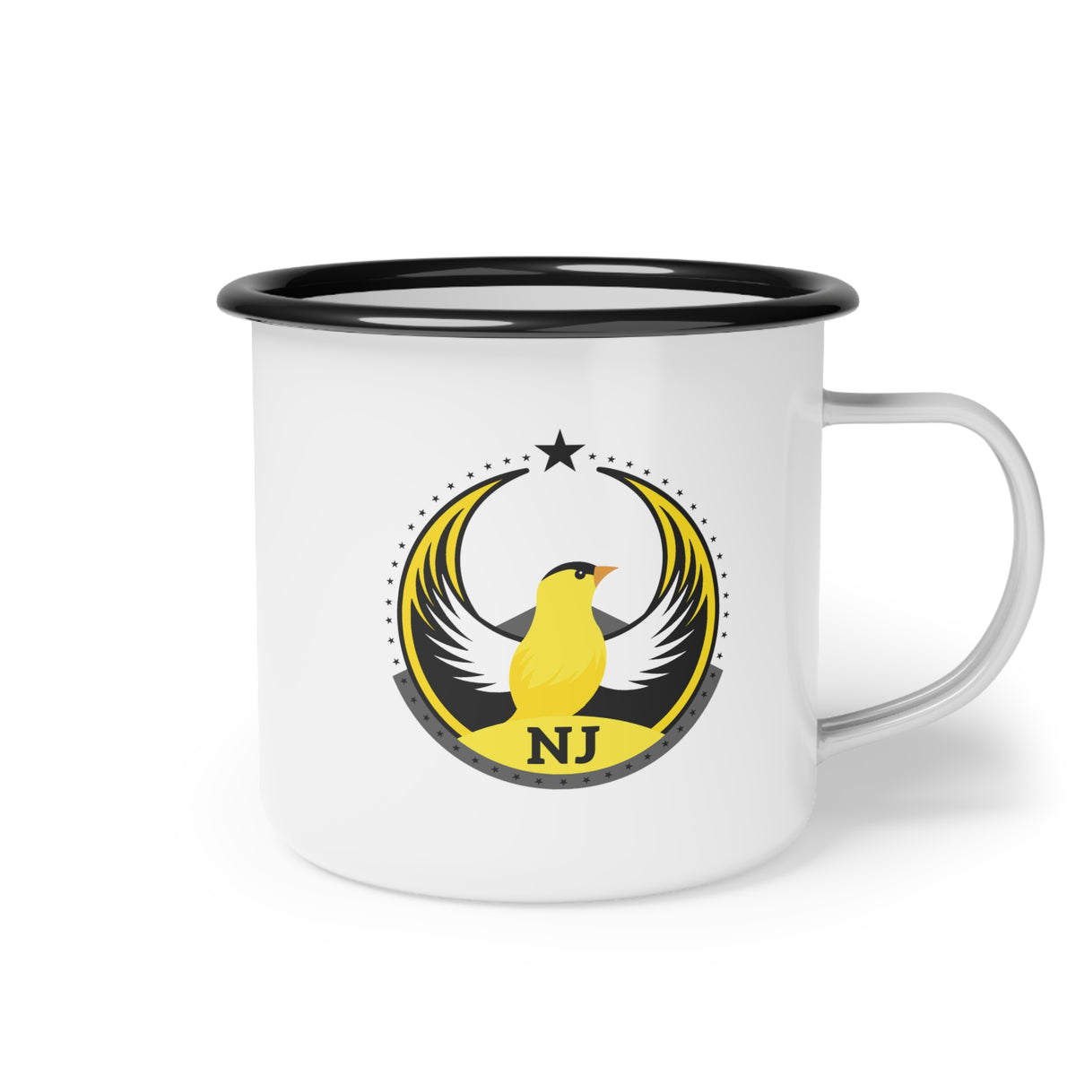 Bird Rebels Enamel Camp Cup – NJ – Light
