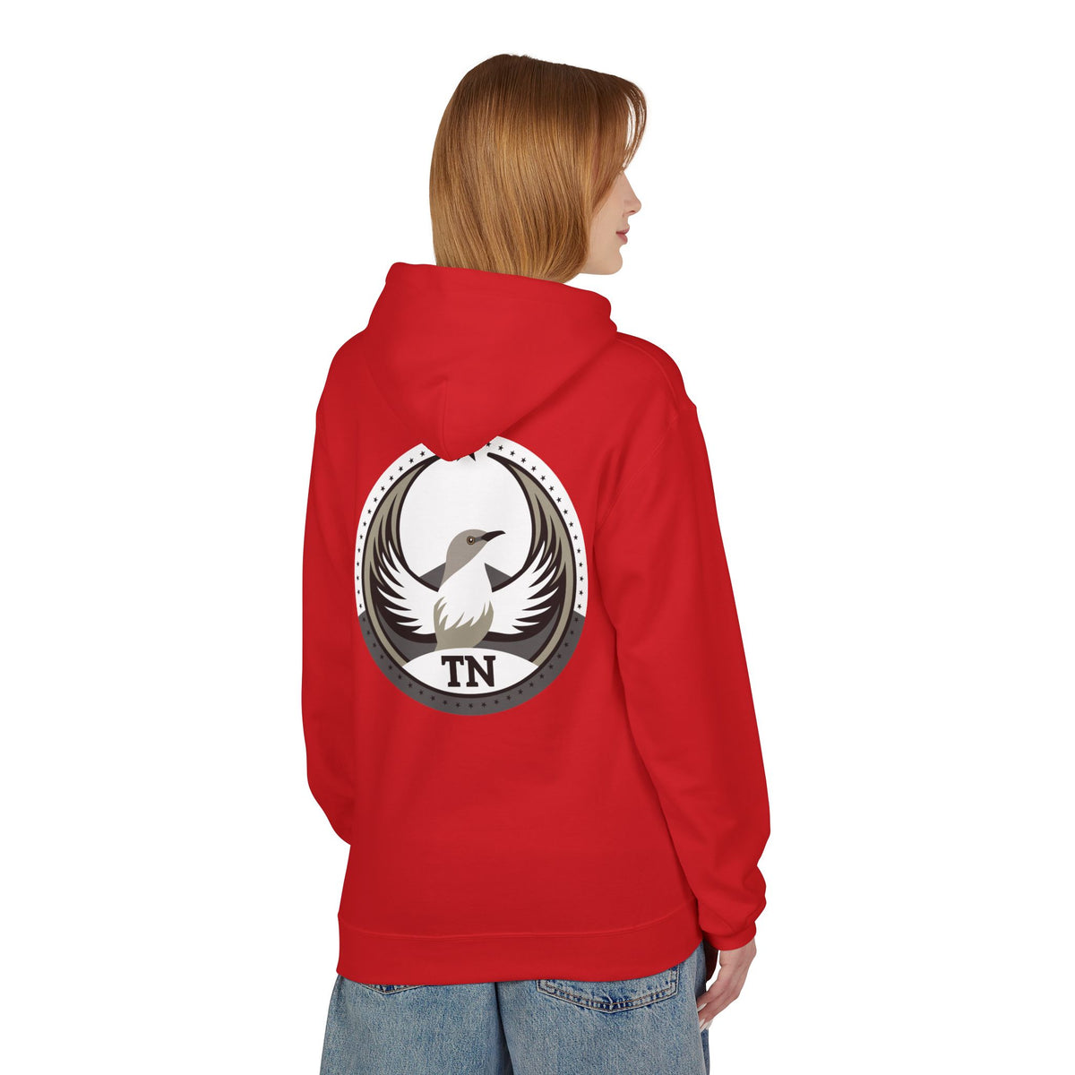 Bird Rebels Midweight Softstyle Fleece Hoodie – TN – Light