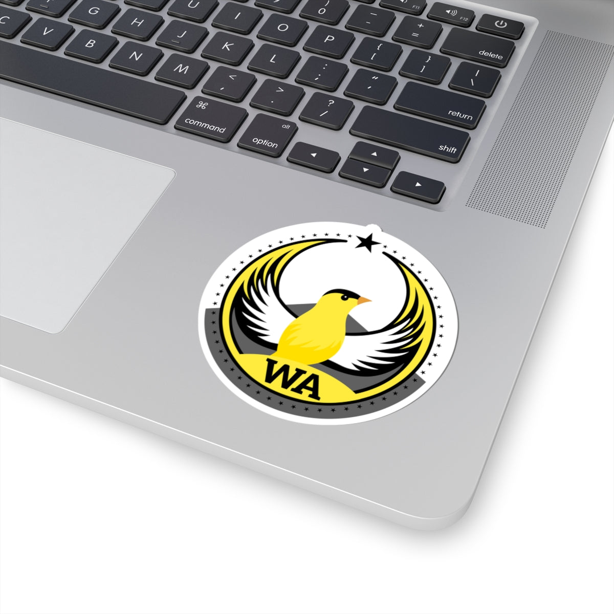Bird Rebels Kiss-Cut Stickers – WA – Willow Goldfinch – Light