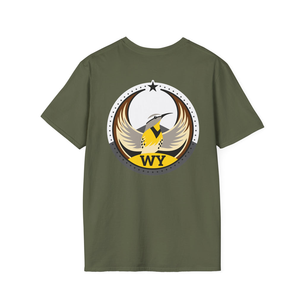 Bird Rebels Softstyle T-Shirt – WY – Light