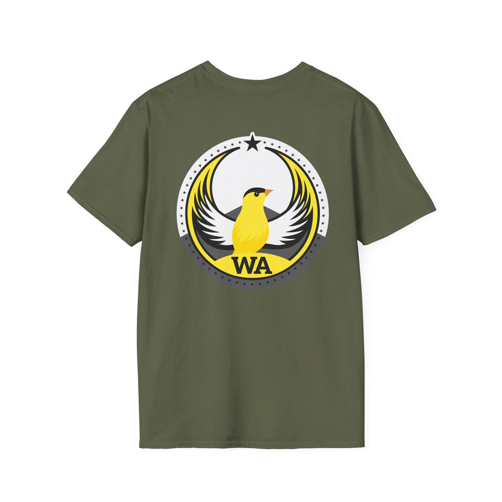 Bird Rebels Softstyle T-Shirt – WA – Light
