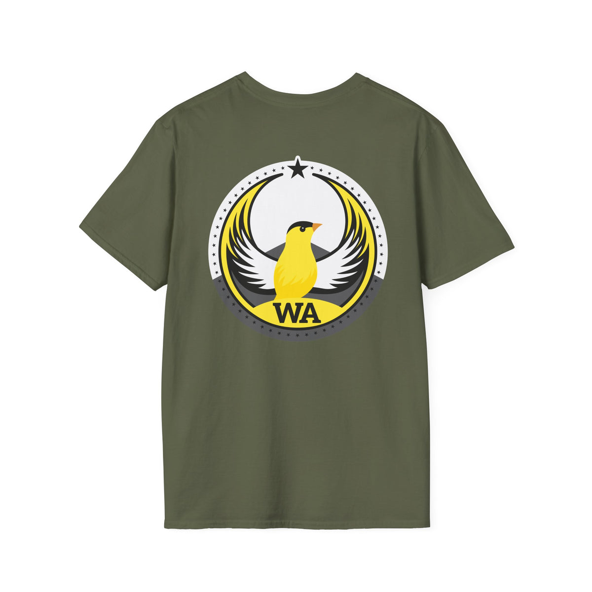 Bird Rebels Softstyle T-Shirt – WA – Light
