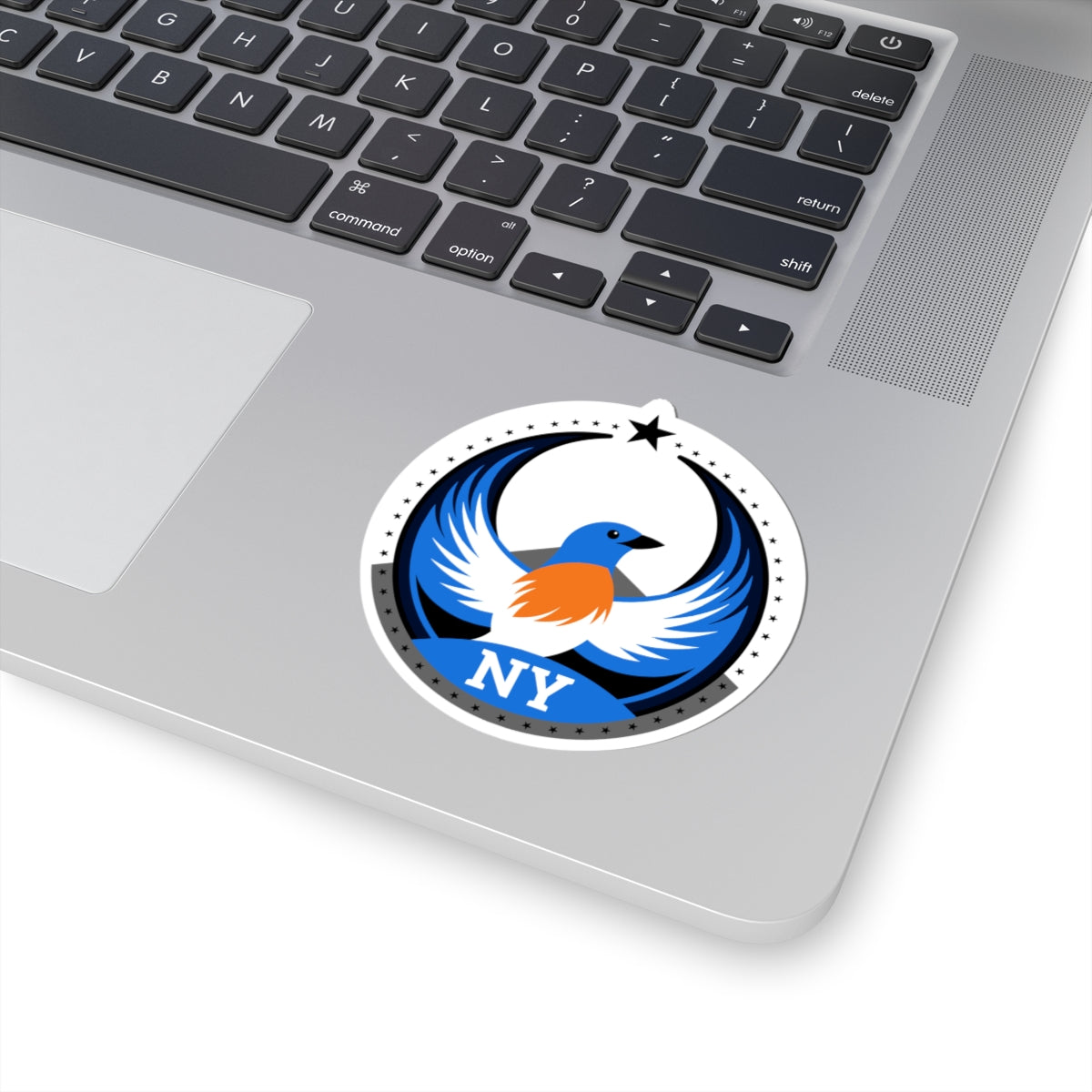 New York Eastern Bluebird Light Kiss-Cut Sticker | Bird Rebels NY Community Pride Decal
