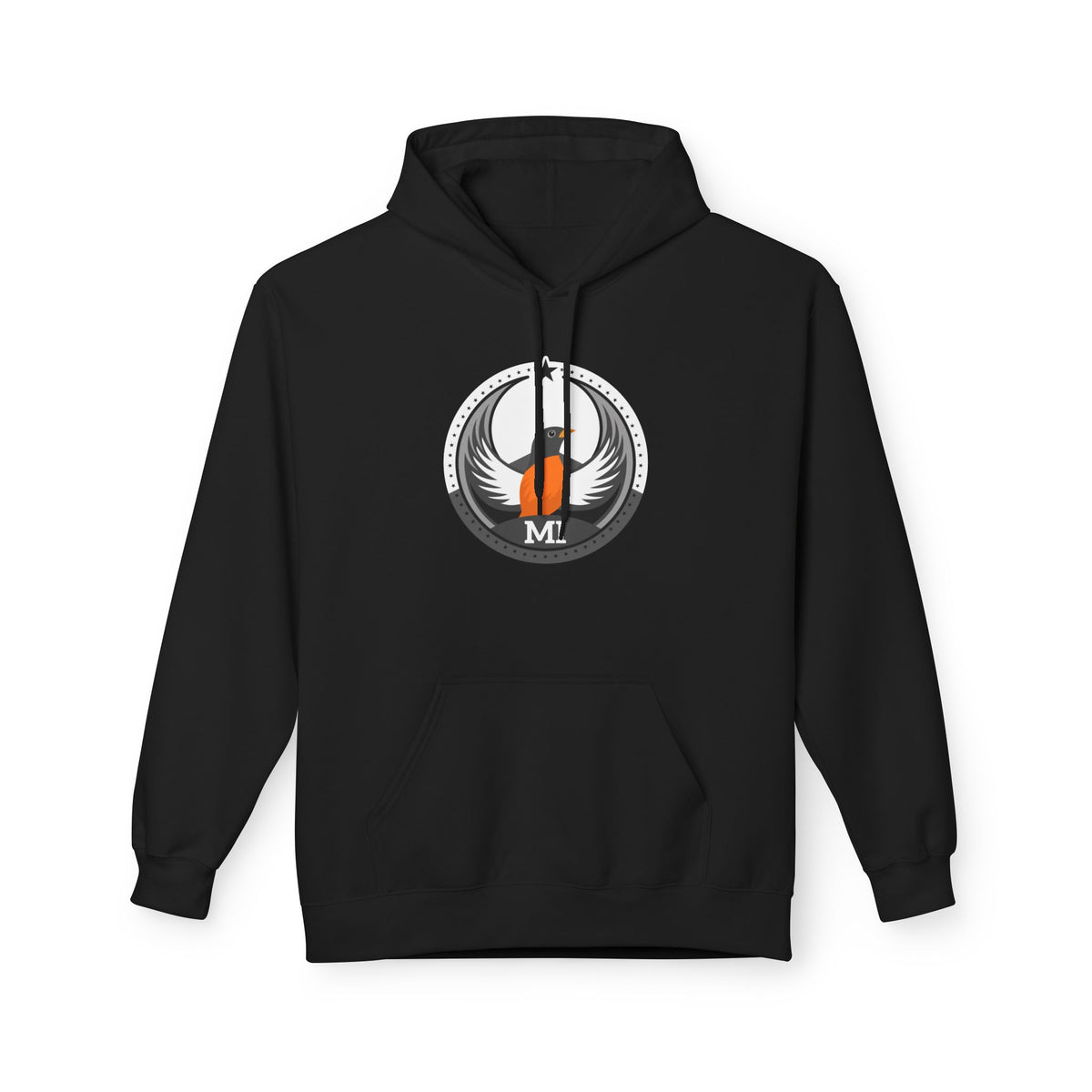 Bird Rebels Midweight Softstyle Fleece Hoodie – MI – Light