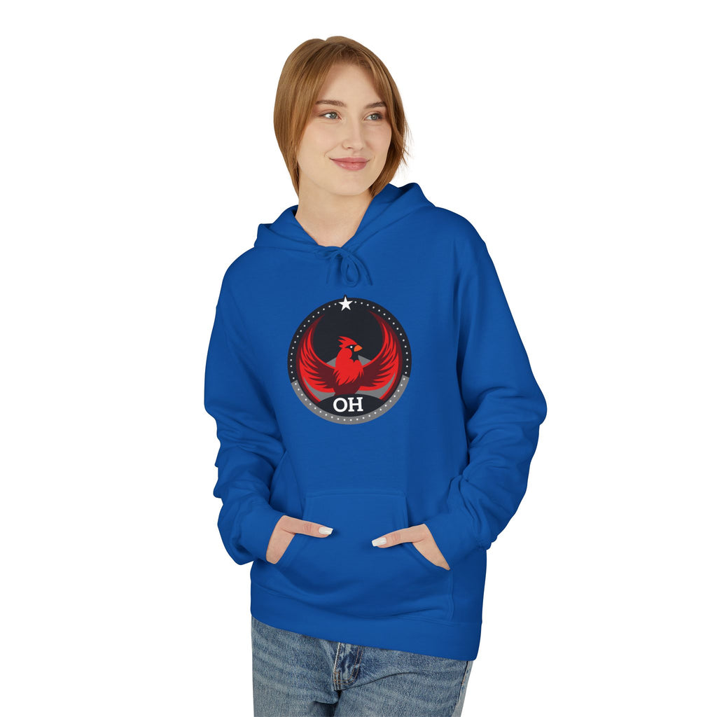Bird Rebels Midweight Softstyle Fleece Hoodie – OH – Dark