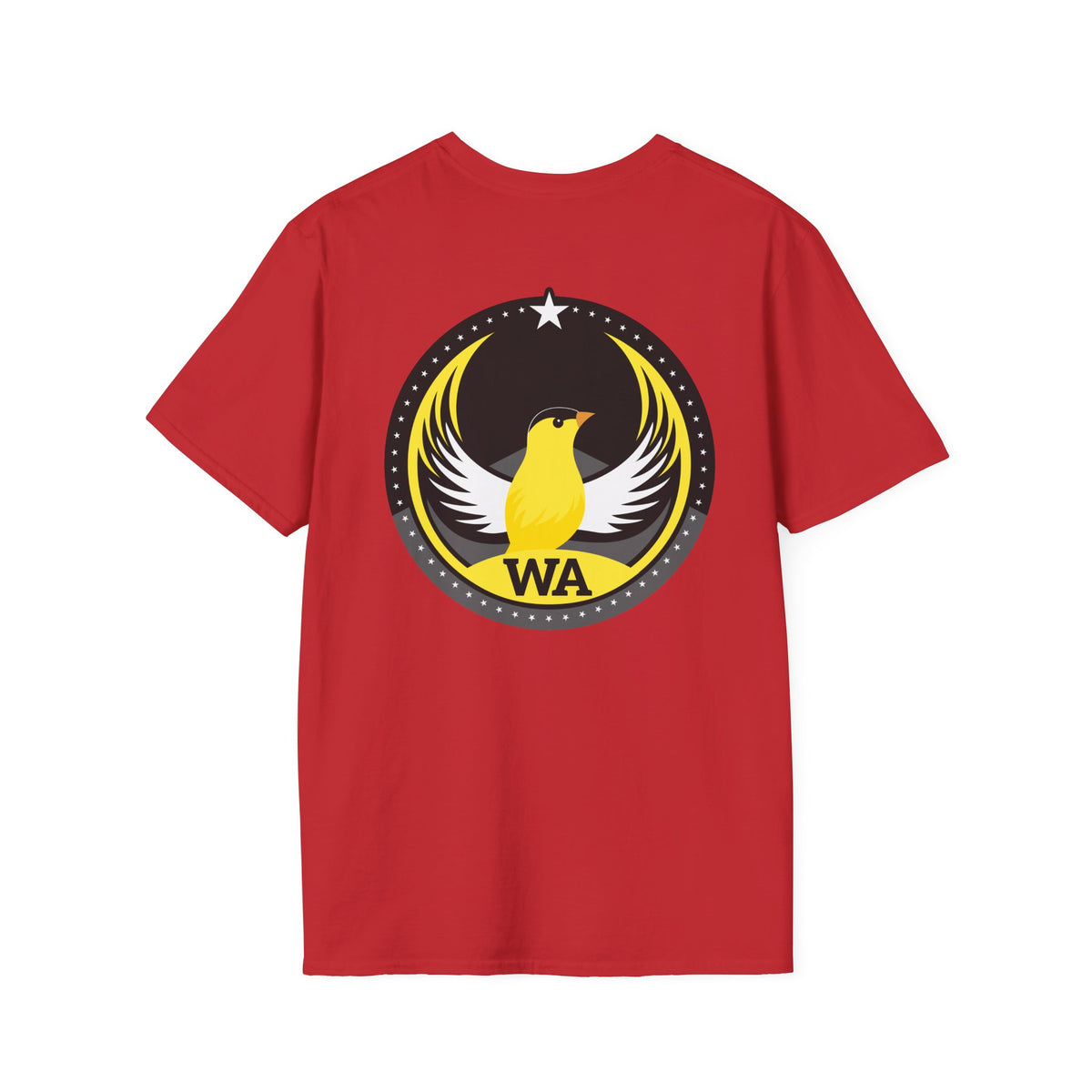 Bird Rebels Softstyle T-Shirt – WA – Dark
