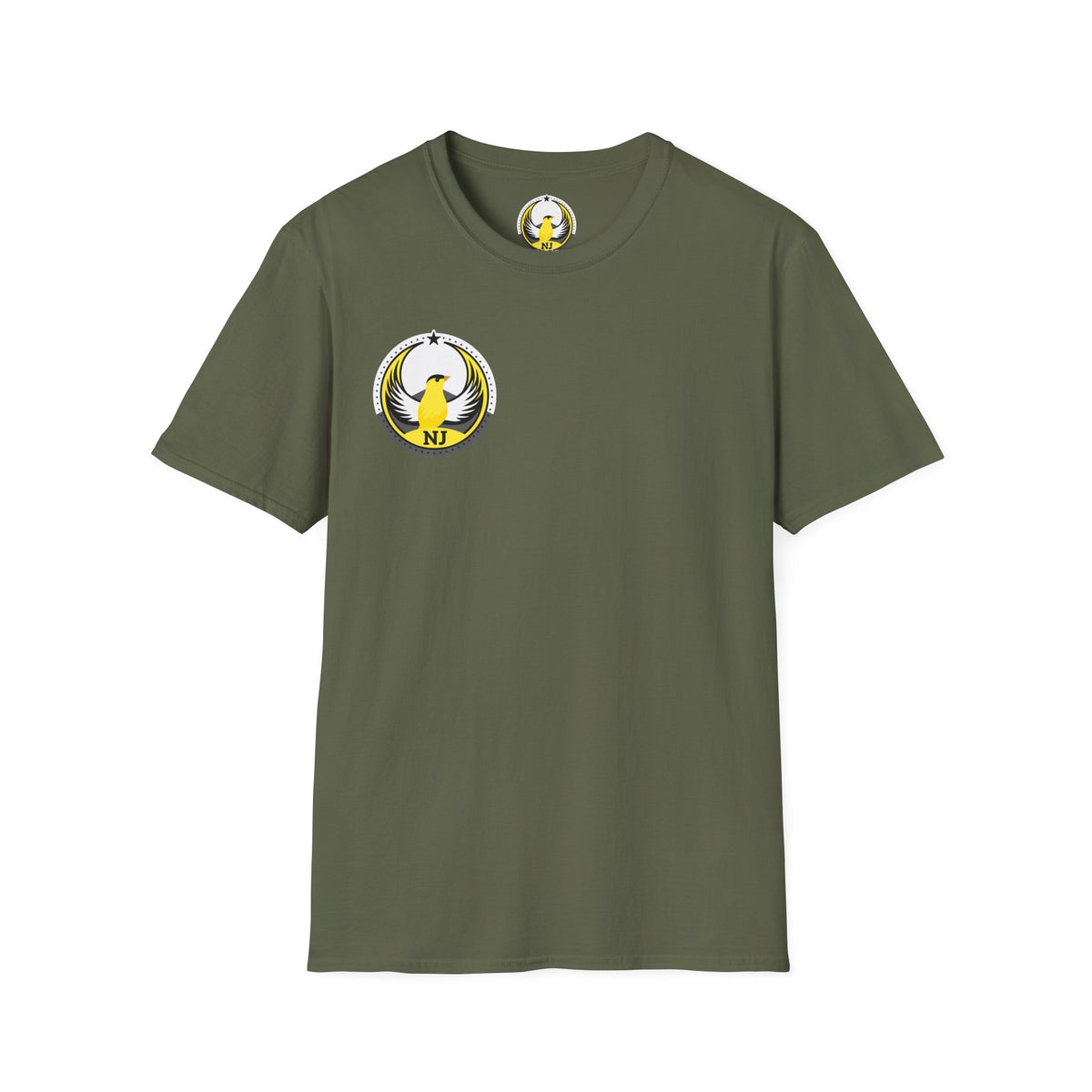 Bird Rebels Softstyle T-Shirt – NJ – Light