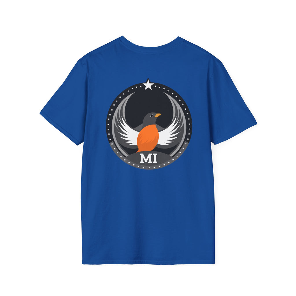 Bird Rebels Softstyle T-Shirt – MI – Dark