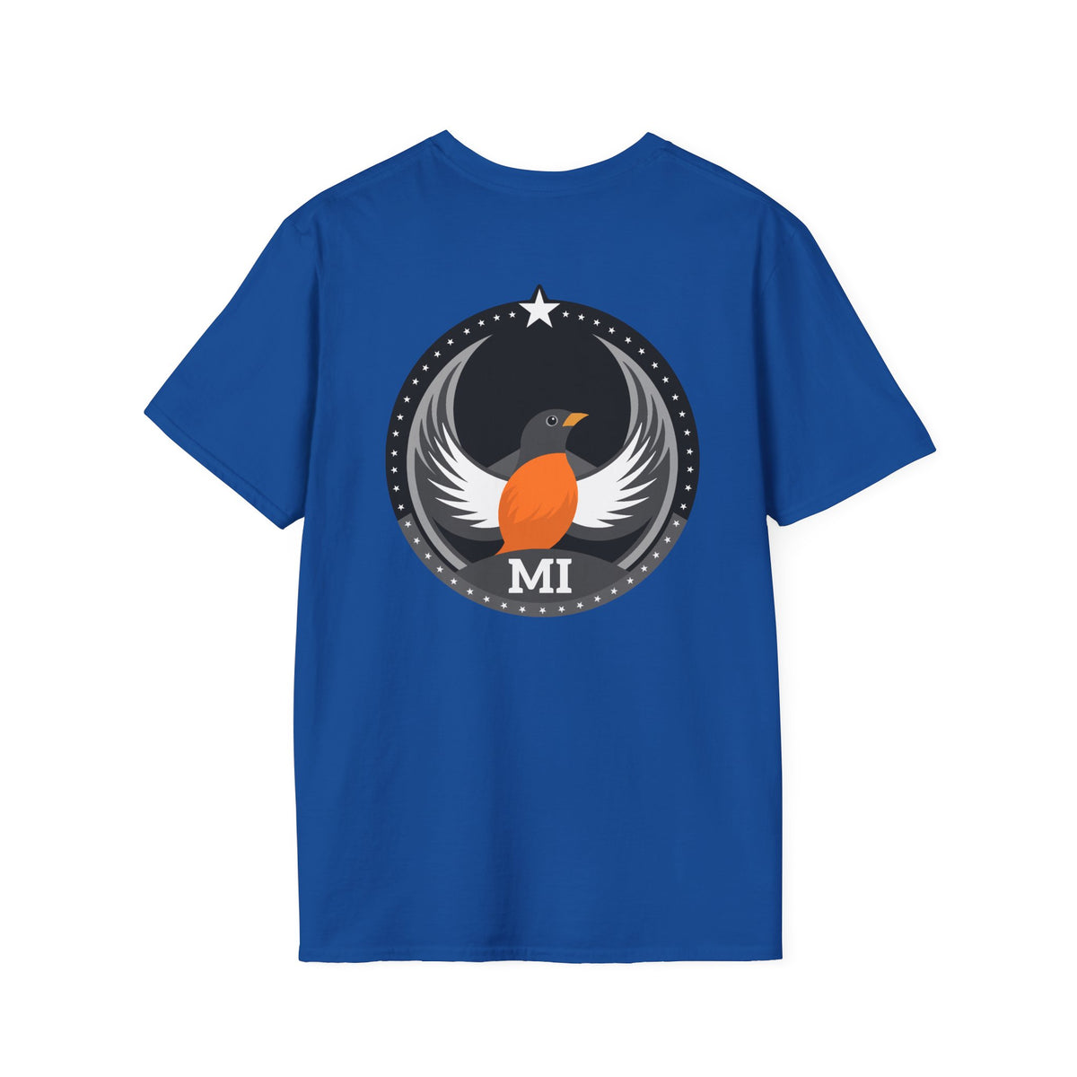 Bird Rebels Softstyle T-Shirt – MI – Dark