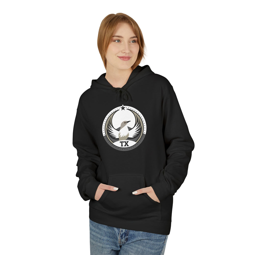 Bird Rebels Midweight Softstyle Fleece Hoodie – TX – Light
