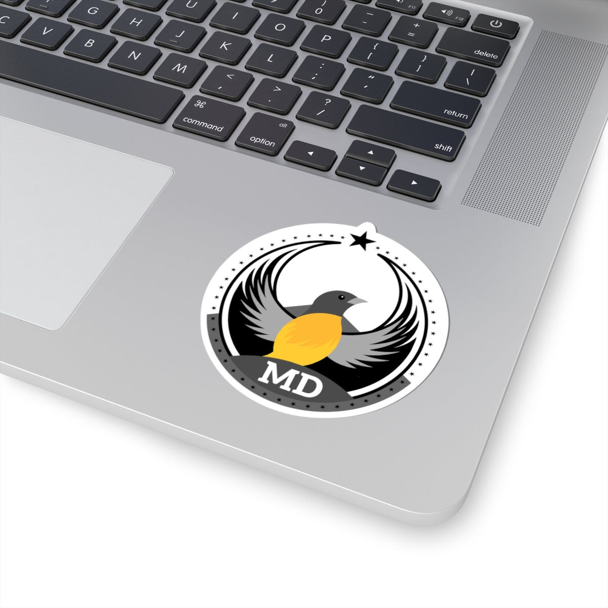 Maryland Baltimore Oriole Light Kiss-Cut Sticker | Bird Rebels MD Community Pride Decal